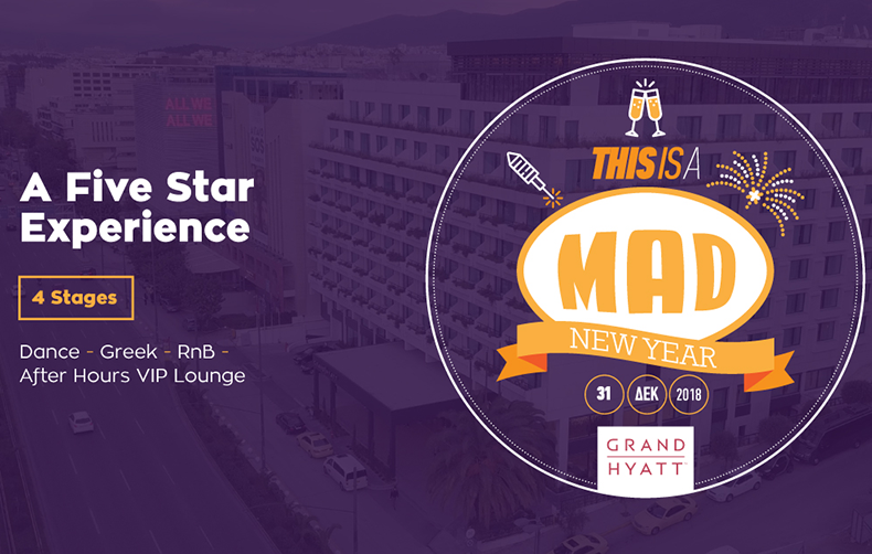 This is a… MAD New Year! A Five Star New Year’s Eve Experience - Powered by Mad Radio 106,2
